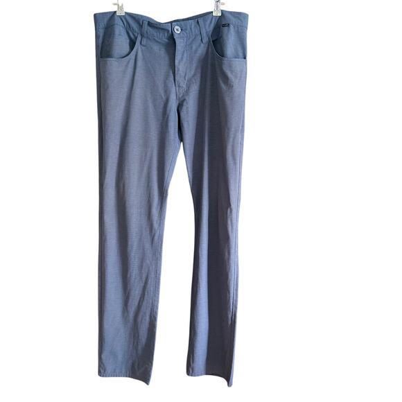 TRAVIS Mathew | Open to Close Tech Golf Pants | Navy Subtle Stripe | Size 34x33 - Picture 1 of 7